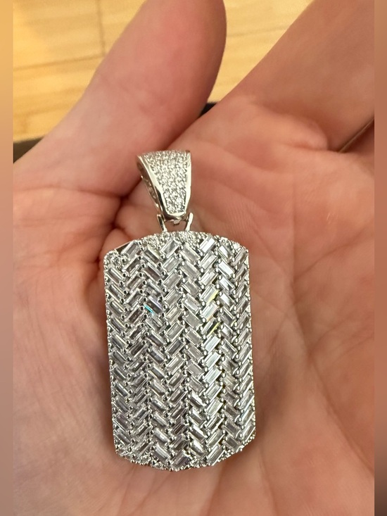 Other - Dog Tag! New! Stainless Steel & Crystals